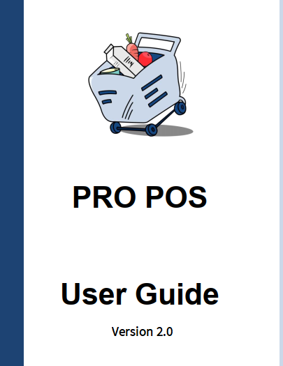 PRO POS User Manual (Version 2.0) Upgrade
