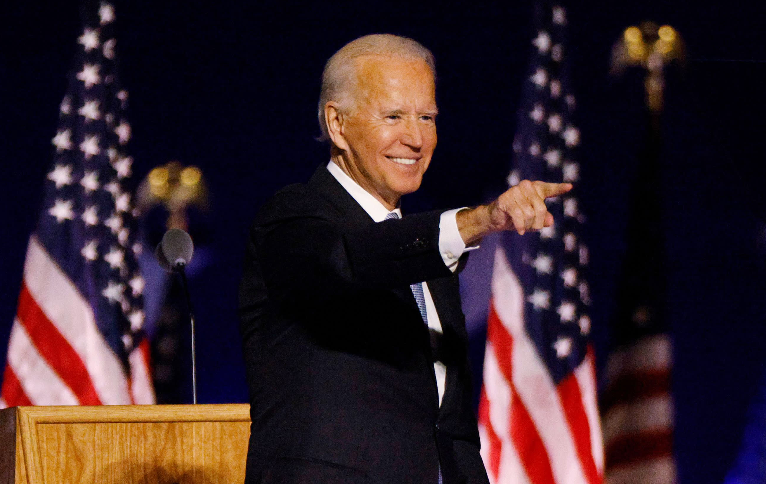 Read Joe Biden’s first speech as president-elect